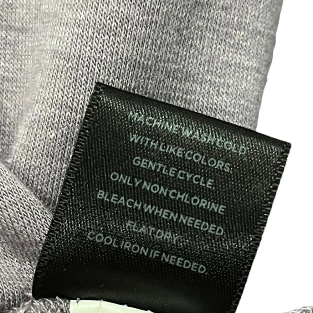 Simply Vera Vera Wang Sweatshirt Top Shirt Double Ruffle Women's Size XS Set 2